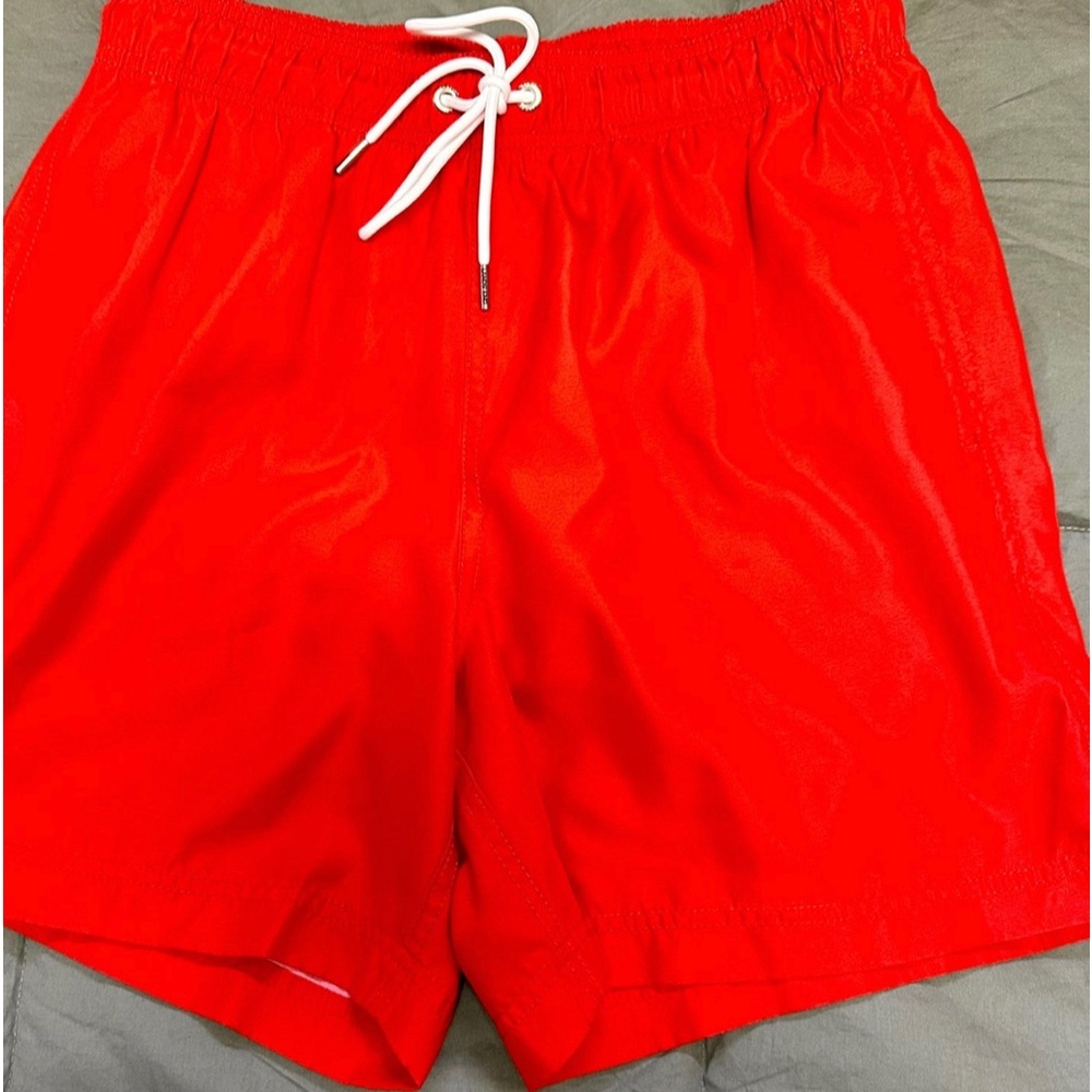 Lands’ End 8” Solid Volley Swim Trunks